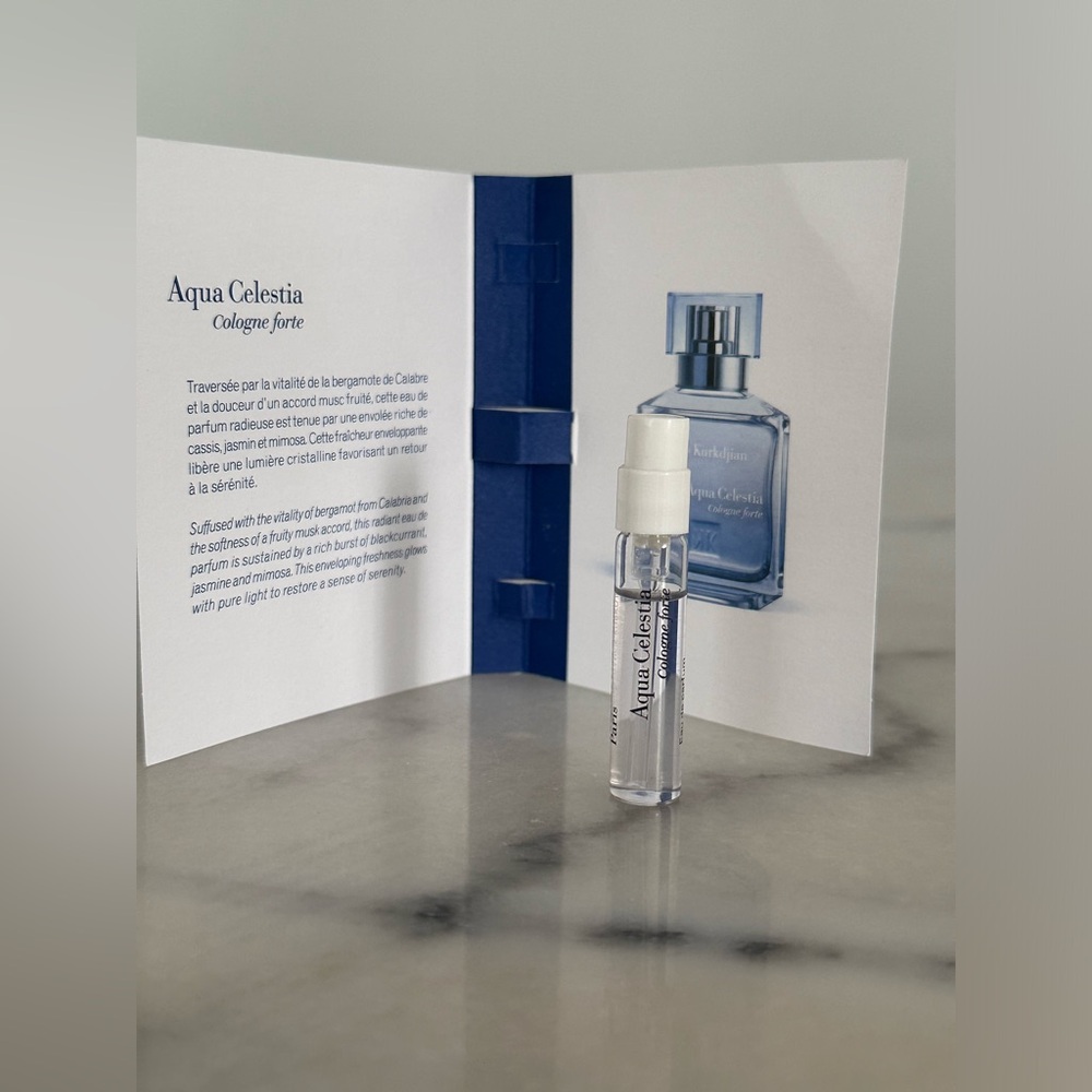 Aqua Celestial Cologne forte by MFKP. 2ML.